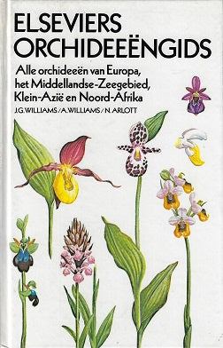 Omslag van Elseviers orchideeengids, tweedehands boek bij Boekhandel Bloks