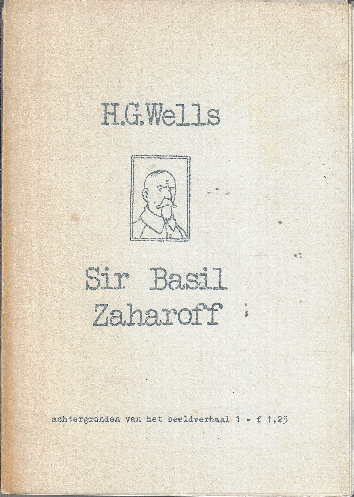 Omslag van Sir Basil Zaharoff, tweedehands boek bij Boekhandel Bloks
