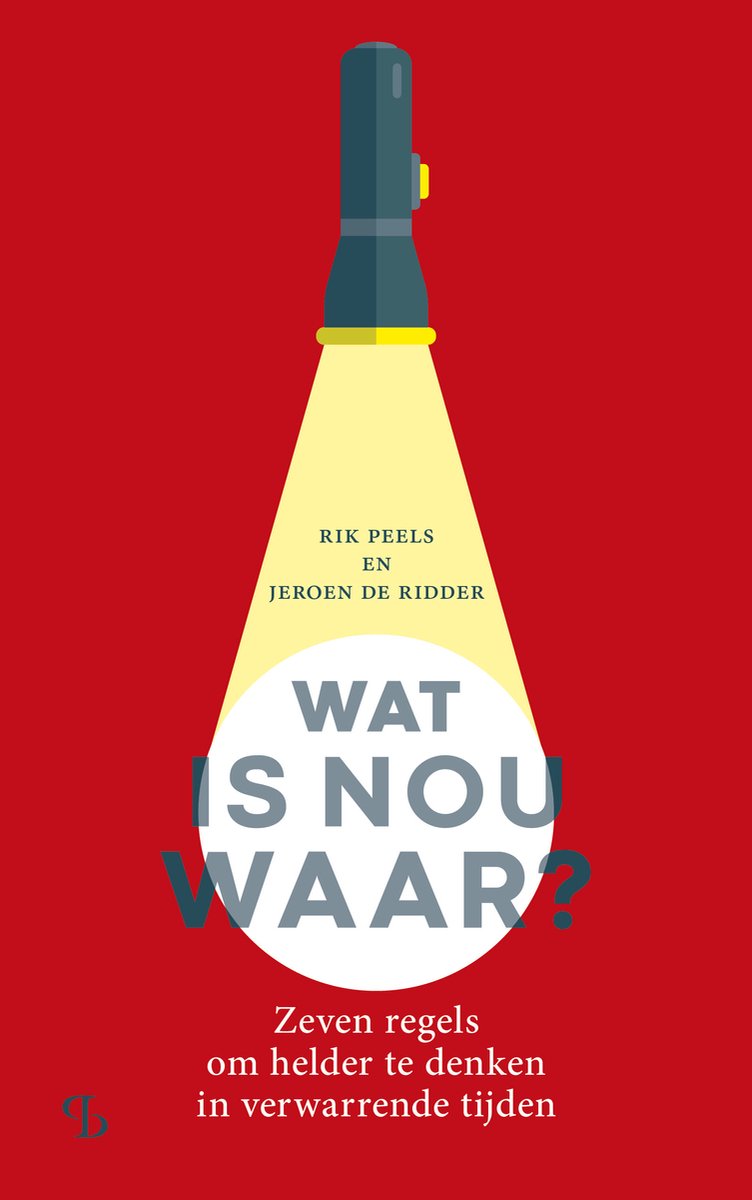 Omslag van Wat is nou waar? door Rik Peels, tweedehands boek bij Boekhandel Bloks