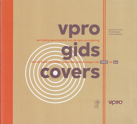 Omslag van VPRO Gids covers door Maarten van, tweedehands boek bij Boekhandel Bloks