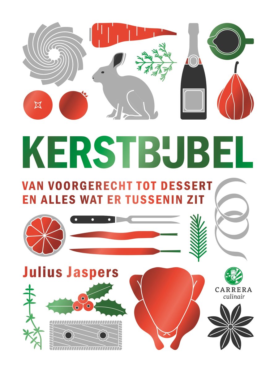 Omslag van Kookbijbels 37 - Kerstbijbel door Julius Jaspers, tweedehands boek bij Boekhandel Bloks