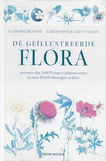 Omslag van De geillustreerde flora, tweedehands boek bij Boekhandel Bloks