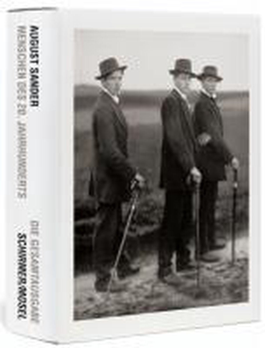 Omslag van Menschen des 20. Jahrhunderts door August Sander, tweedehands boek bij Boekhandel Bloks