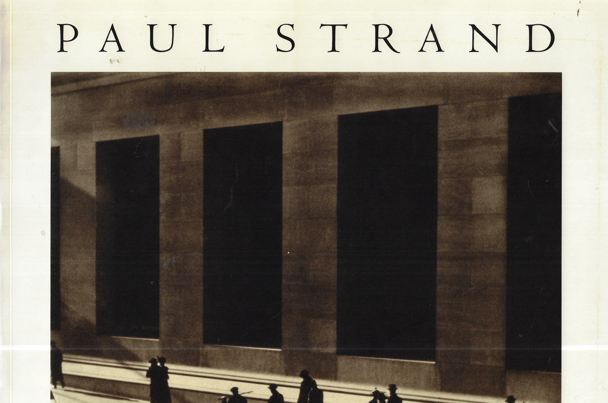 Omslag van PAUL STRAND. CIRCA 1916. door Maria Morris Hambourg, tweedehands boek bij Boekhandel Bloks