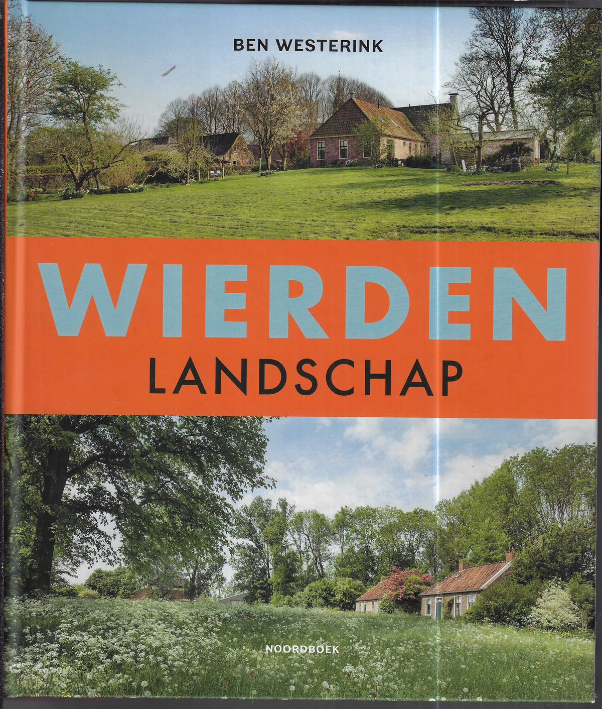 Omslag van Wierden landschap door 20 Leafdesdichten BV Bornmeer, tweedehands boek bij Boekhandel Bloks