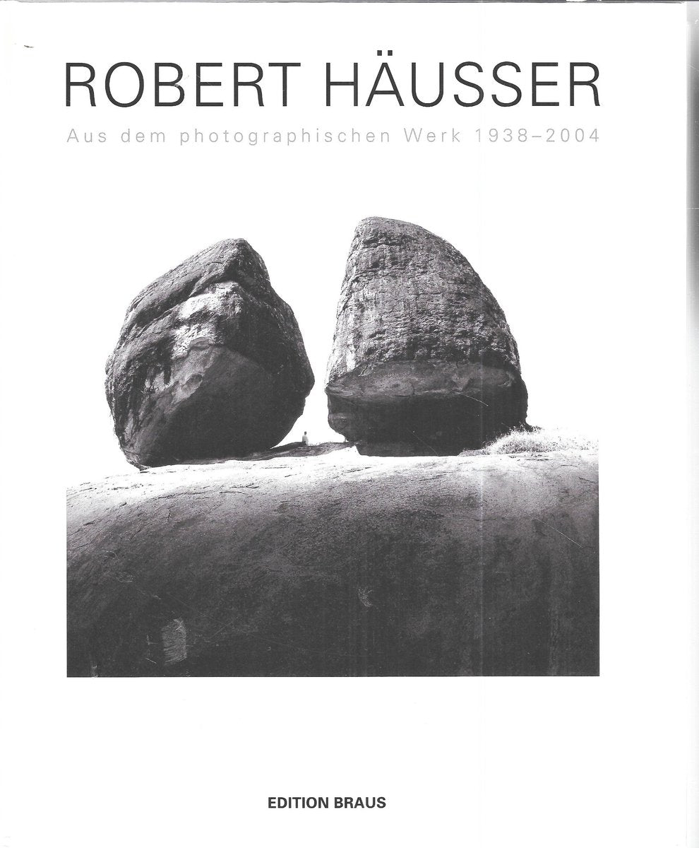 Omslag van Robert Häusser door Edition Braus Berlin Gmbh, tweedehands boek bij Boekhandel Bloks