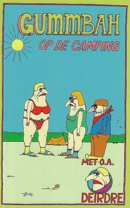 Omslag van Op de camping, tweedehands boek bij Boekhandel Bloks