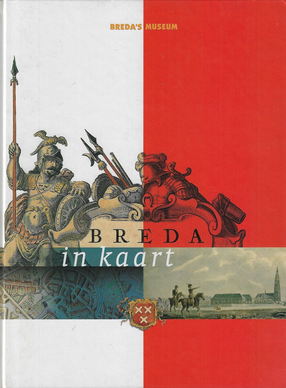 Omslag van Breda in kaart, tweedehands boek bij Boekhandel Bloks