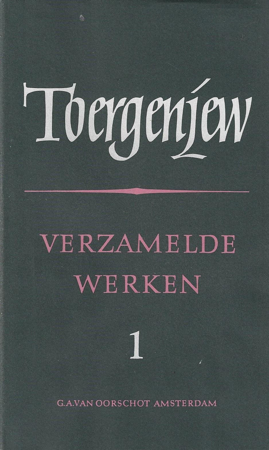 Omslag van Toergenjev - Verzamelde Werken, tweedehands boek bij Boekhandel Bloks