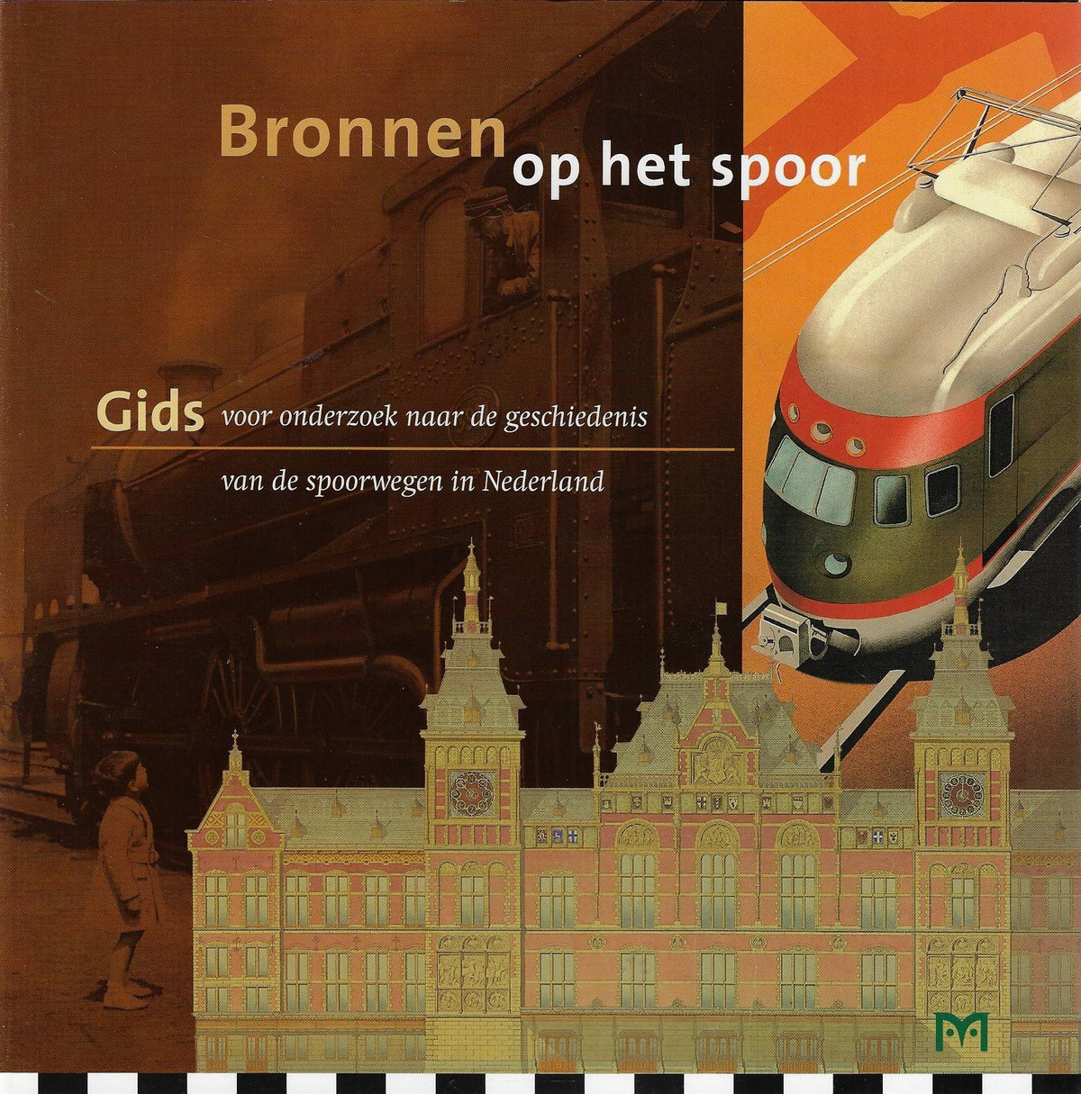 Omslag van Bronnen op het spoor, tweedehands boek bij Boekhandel Bloks