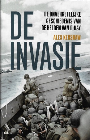 Omslag van De invasie, tweedehands boek bij Boekhandel Bloks