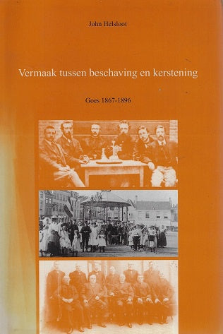 Omslag van Vermaak tussen beschaving en kerstening, tweedehands boek bij Boekhandel Bloks