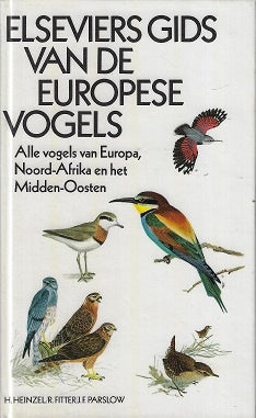 Omslag van Elseviers gids van de europese vogels, tweedehands boek bij Boekhandel Bloks