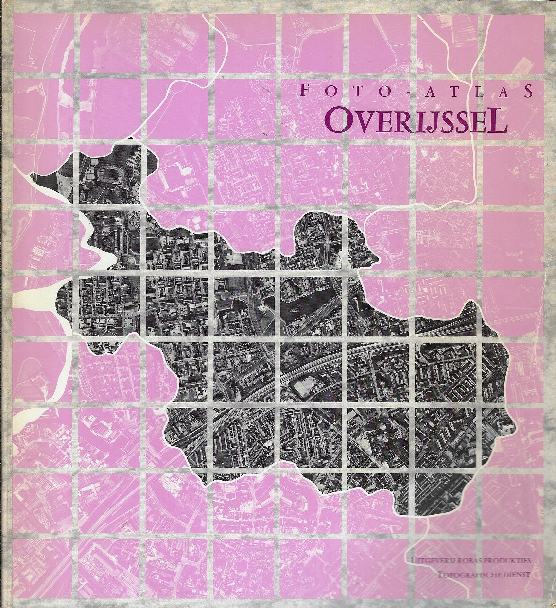 Omslag van Foto-atlas Overijssel, tweedehands boek bij Boekhandel Bloks