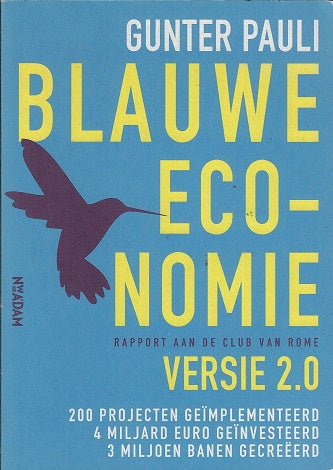 Omslag van Blauwe economie, tweedehands boek bij Boekhandel Bloks