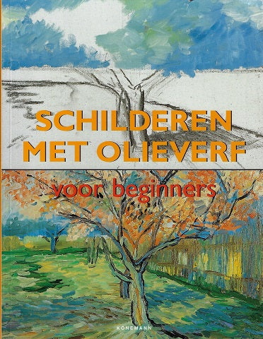 Omslag van Schilderen met olieverf, tweedehands boek bij Boekhandel Bloks