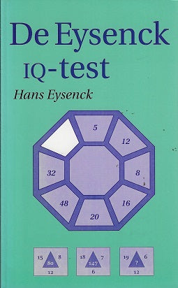 Omslag van De Eysenck IQ-test, tweedehands boek bij Boekhandel Bloks