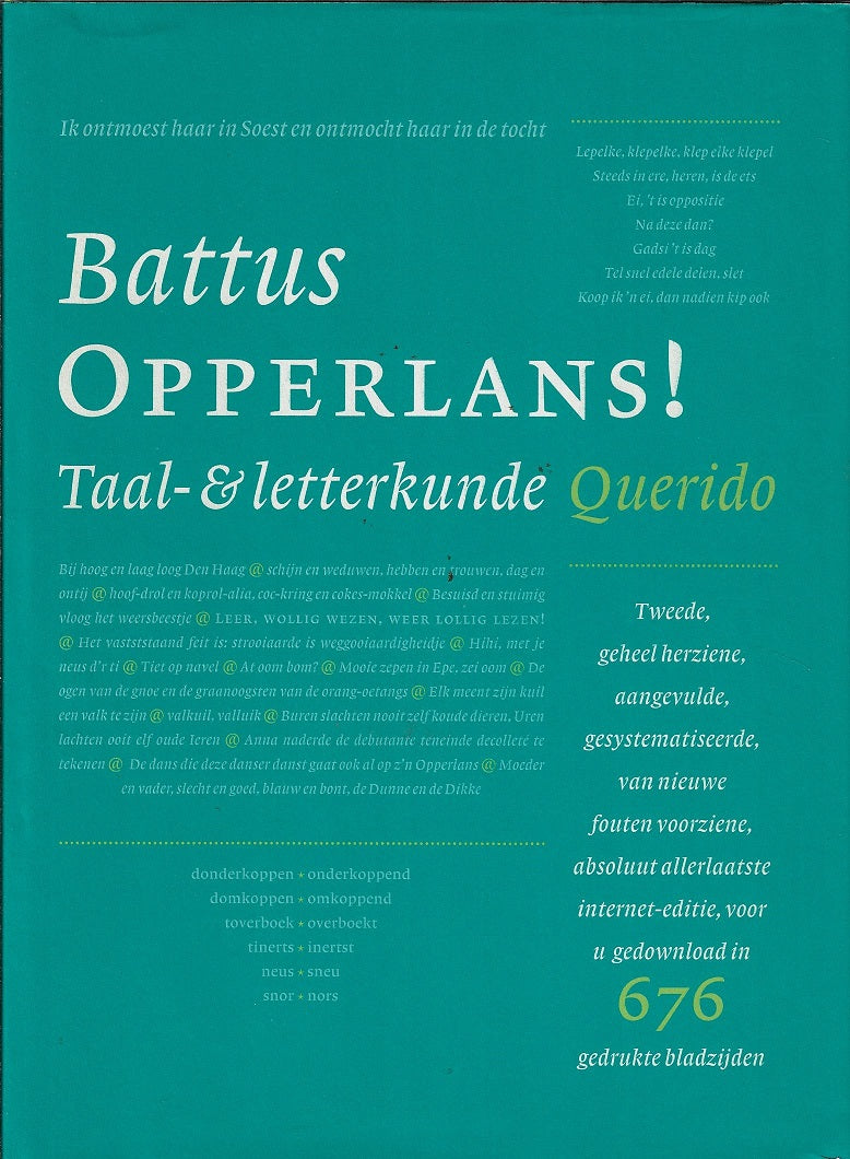 Omslag van Opperlans !, tweedehands boek bij Boekhandel Bloks