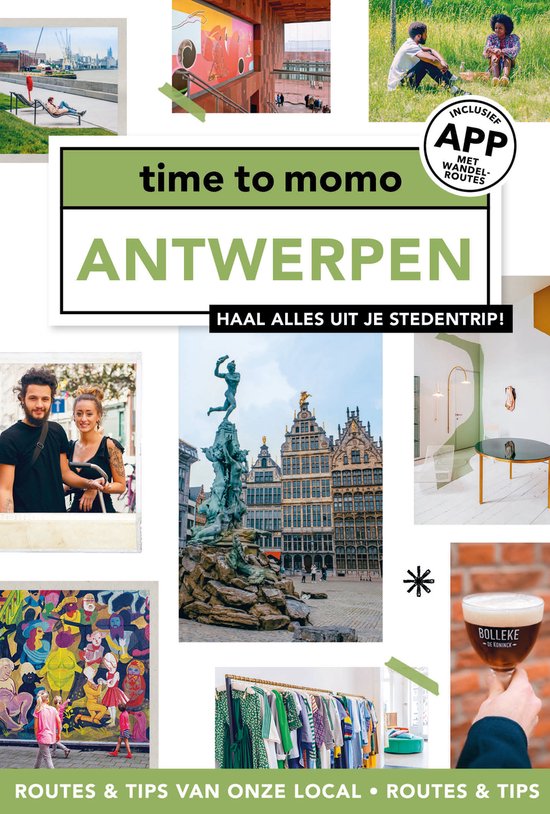 Omslag van Antwerpen / time to momo, tweedehands boek bij Boekhandel Bloks