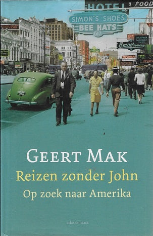 Omslag van Reizen zonder John, tweedehands boek bij Boekhandel Bloks