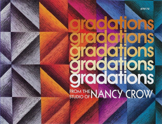 Omslag van Gradations door Nancy Crow, tweedehands boek bij Boekhandel Bloks