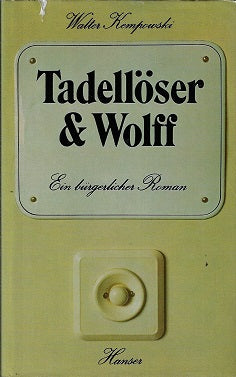 Omslag van Tadelloser & Wolff door Walter Kempowski, tweedehands boek bij Boekhandel Bloks