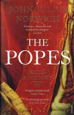 Omslag van The Popes door Viscount John Julius, tweedehands boek bij Boekhandel Bloks