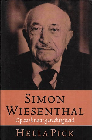 Omslag van Simon Wiesenthal door Hella Pick, tweedehands boek bij Boekhandel Bloks