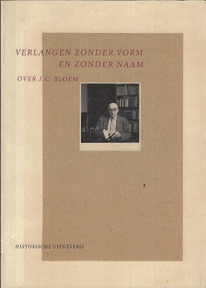Omslag van Verlangen zonder vorm en zonder naam, tweedehands boek bij Boekhandel Bloks