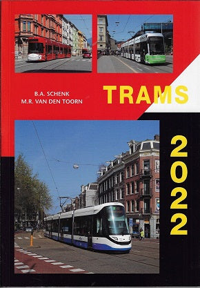 Omslag van Trams 2022 door Van den Toorn, tweedehands boek bij Boekhandel Bloks