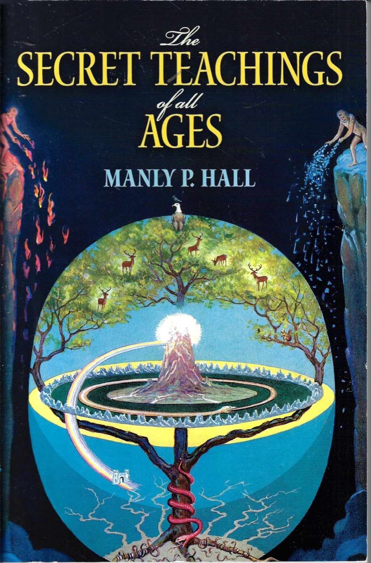 Omslag van The Secret Teachings of All Ages door Manly P., tweedehands boek bij Boekhandel Bloks