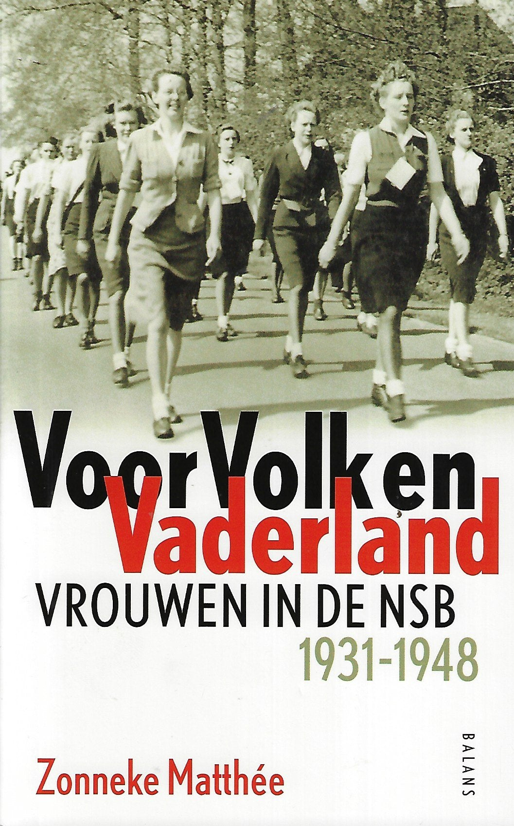 Omslag van Voor Volk en Vaderland, tweedehands boek bij Boekhandel Bloks
