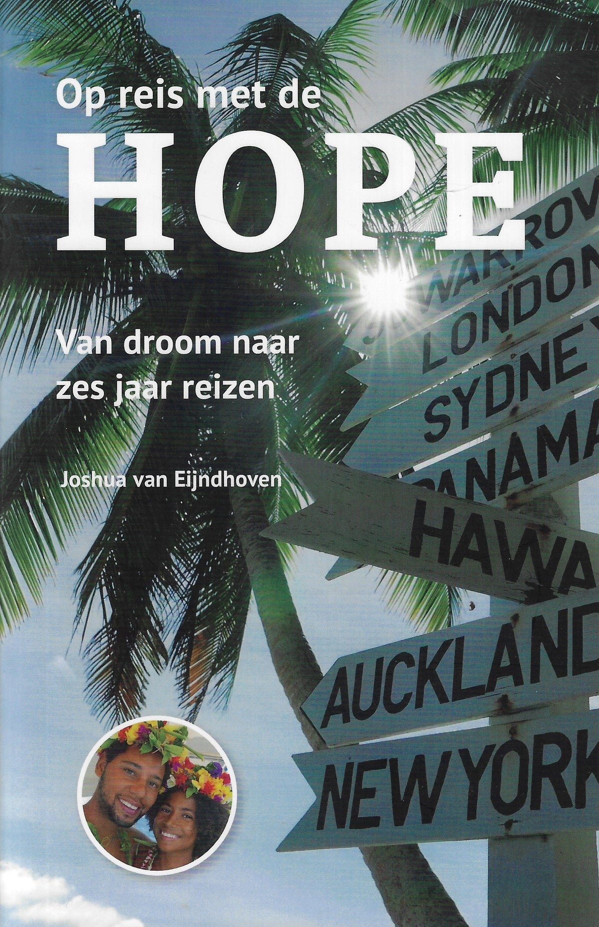 Omslag van Op reis met de Hope door Joshua van, tweedehands boek bij Boekhandel Bloks