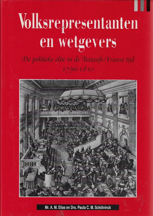 Omslag van Volksrepresentanten en wetgevers, tweedehands boek bij Boekhandel Bloks