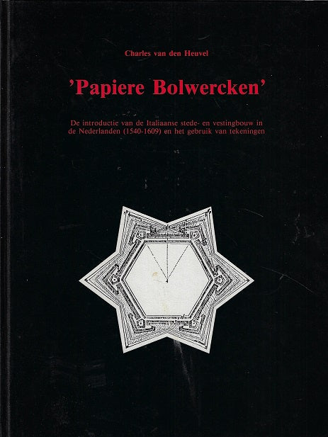 Omslag van Papiere bolwercken door C. van den, tweedehands boek bij Boekhandel Bloks