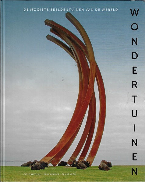 Omslag van Wondertuinen door Gijs van, tweedehands boek bij Boekhandel Bloks