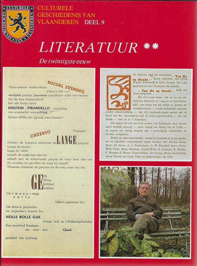 Omslag van Literatuur tot de negentiende/twintigste eeuw deel I en II, tweedehands boek bij Boekhandel Bloks