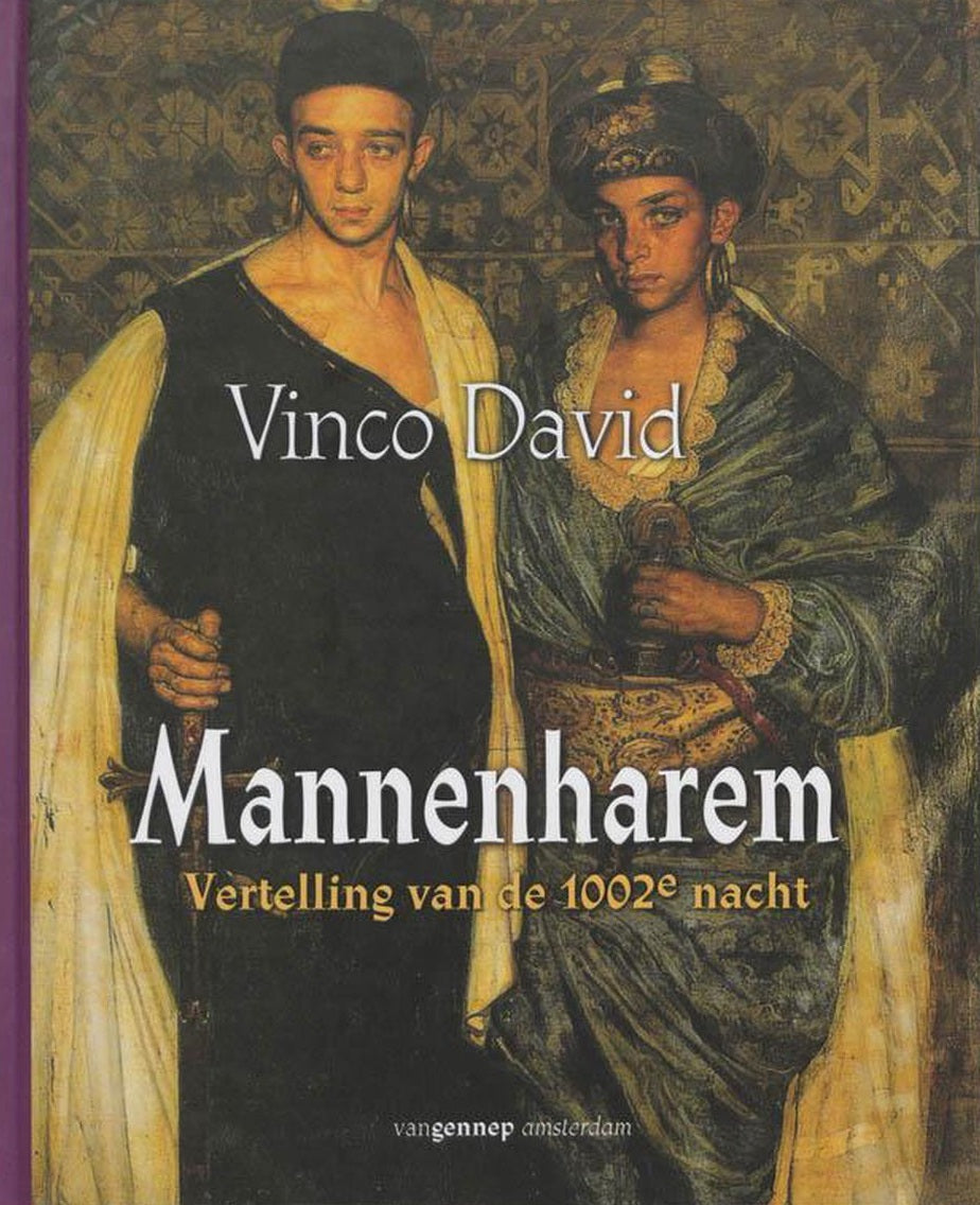 Omslag van Mannenharem / vertelling van de 1002e nacht, tweedehands boek bij Boekhandel Bloks