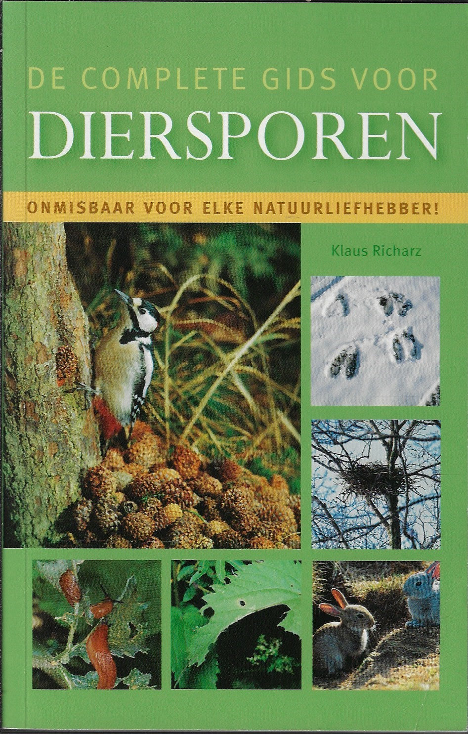 Omslag van De complete gids voor Diersporen, tweedehands boek bij Boekhandel Bloks