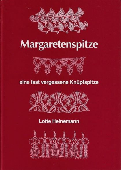 Omslag van Margaratenspitze eine fast vergessene Knupfspitze, tweedehands boek bij Boekhandel Bloks