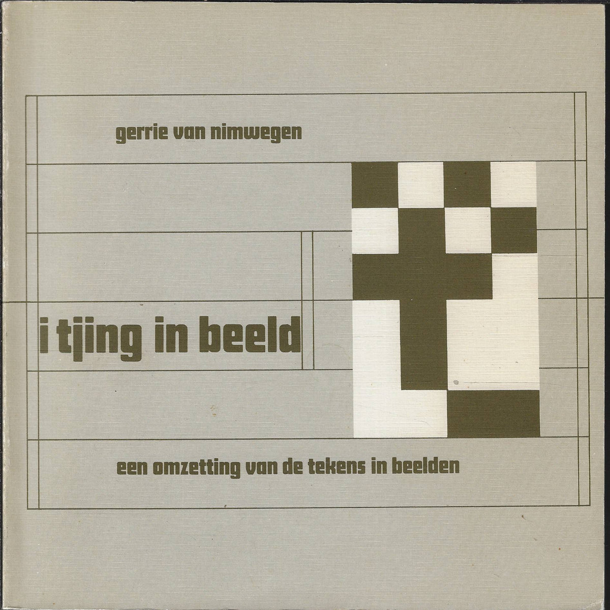 Omslag van I tjing in beeld, tweedehands boek bij Boekhandel Bloks