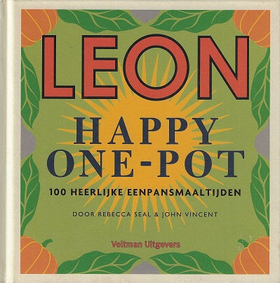 Omslag van LEON Happy One-Pot, tweedehands boek bij Boekhandel Bloks