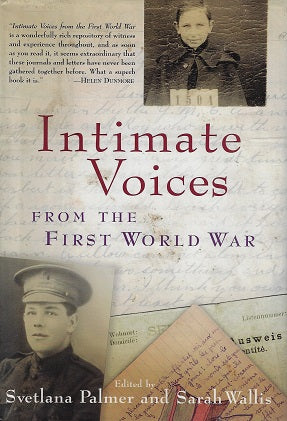 Omslag van Intimate voices from the first world war, tweedehands boek bij Boekhandel Bloks