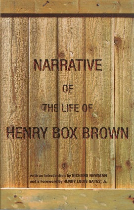 Omslag van Narrative of the Life of Henry Box Brown door Henry Box, tweedehands boek bij Boekhandel Bloks