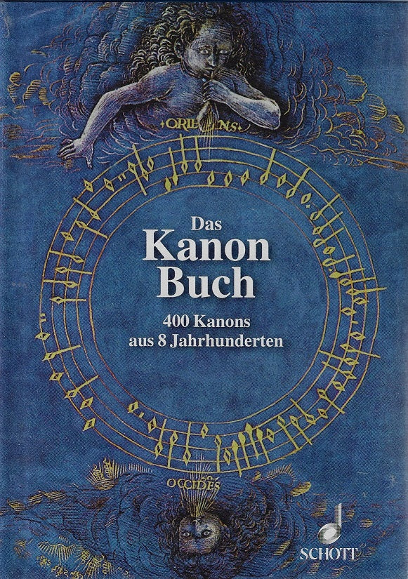 Omslag van Das Kanon-Buch / 400 Kanons aus 8 Jahrhunderten zu allen Gelegenheiten, tweedehands boek bij Boekhandel Bloks