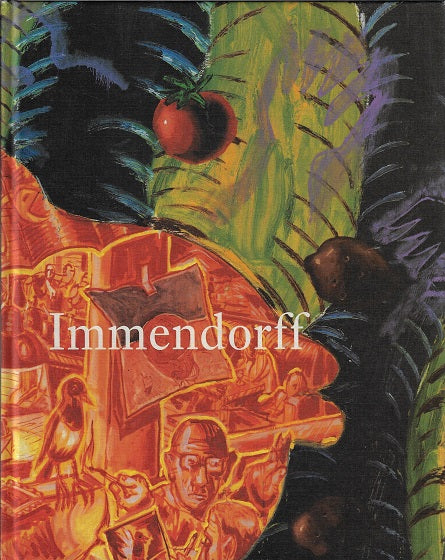 Omslag van Immendorff museum boymans-van beuningen 1992, tweedehands boek bij Boekhandel Bloks
