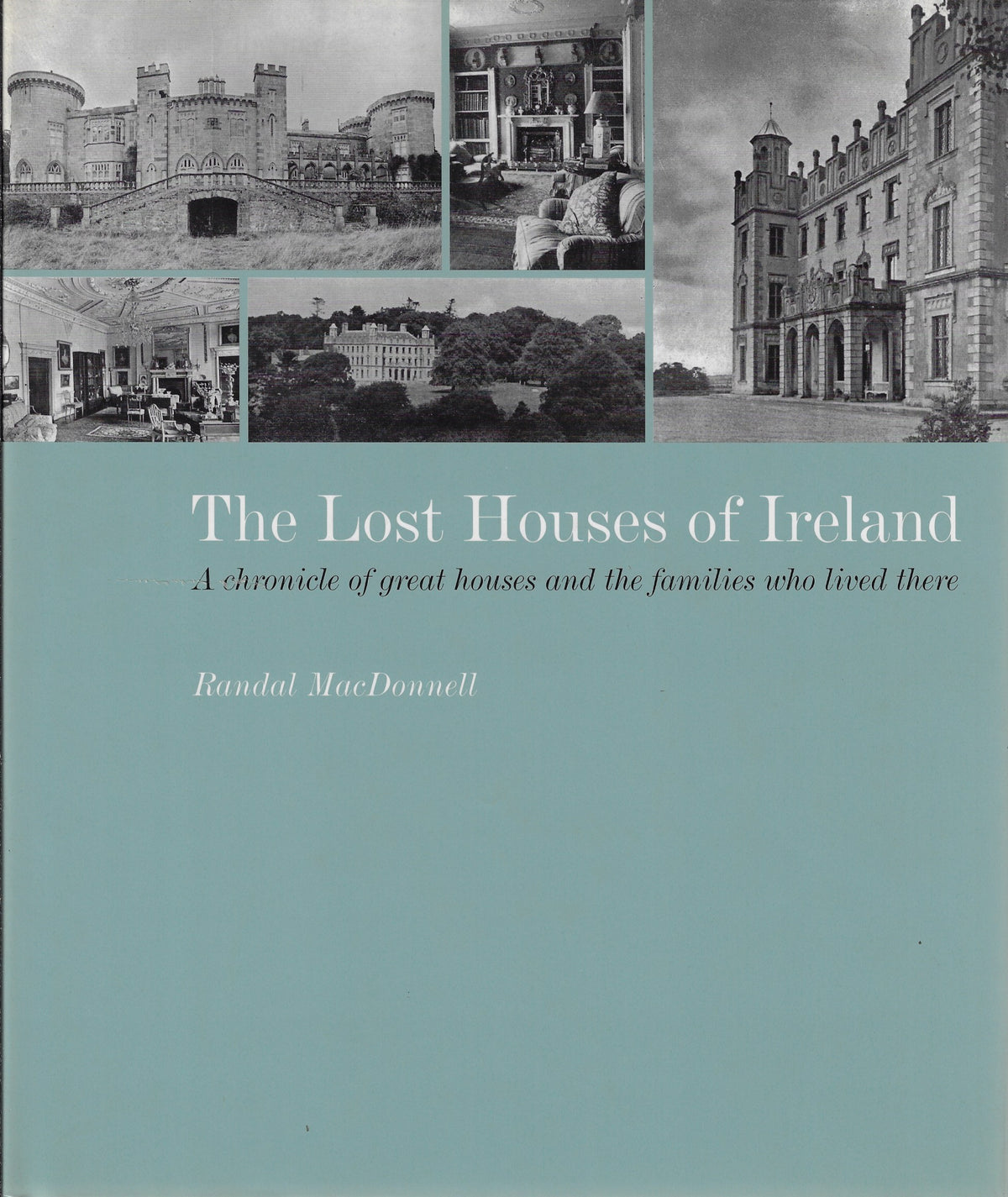 Omslag van The lost houses of Ireland, tweedehands boek bij Boekhandel Bloks
