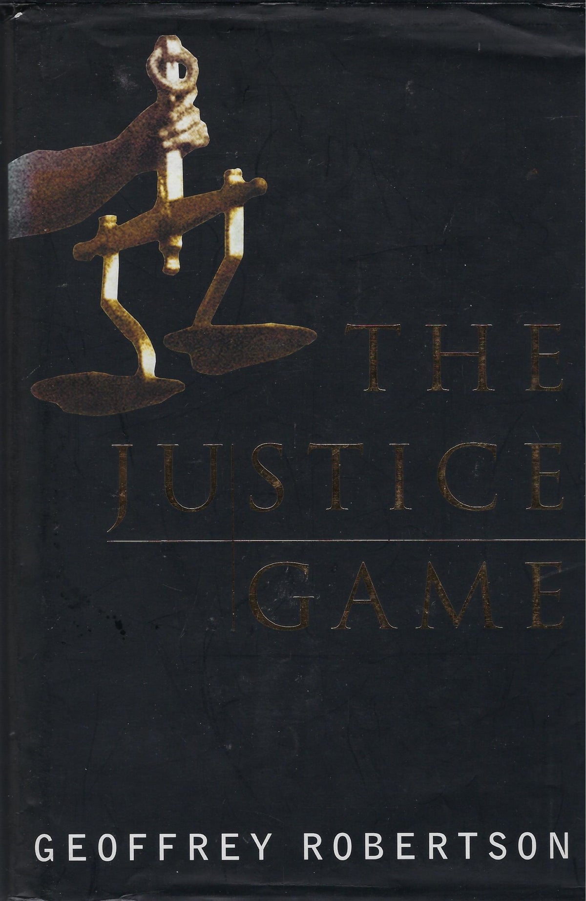 Omslag van The justice game, tweedehands boek bij Boekhandel Bloks