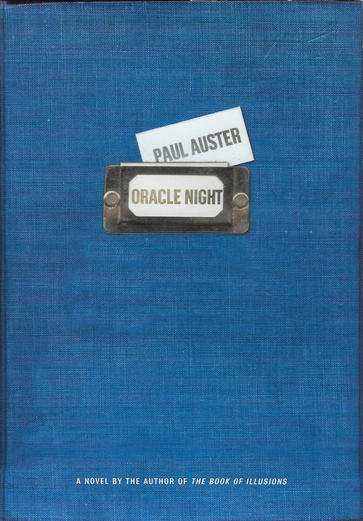 Omslag van Oracle night, tweedehands boek bij Boekhandel Bloks