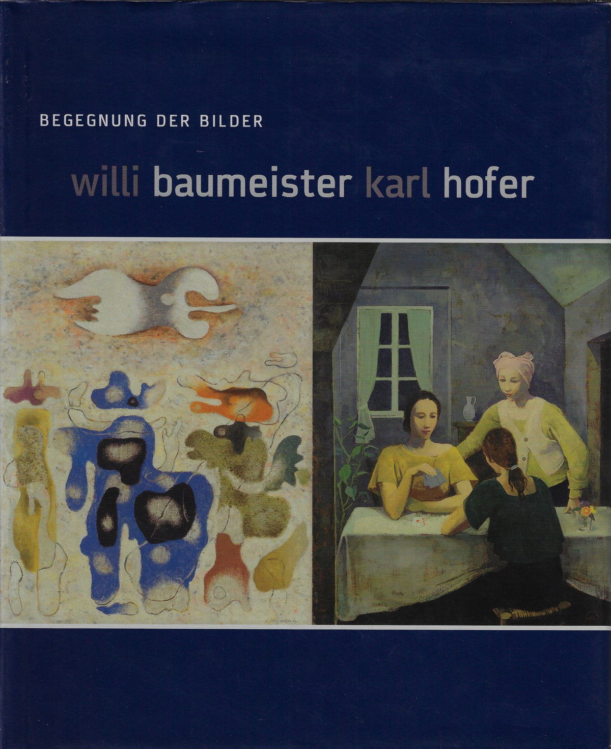 Omslag van Willi Baumeister / Karl Hofer, tweedehands boek bij Boekhandel Bloks